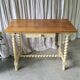 Restored Provençal table