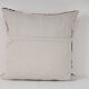 Vintage embroidered cushion cover 51x51 cm