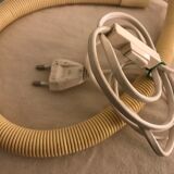 Hebi cream Snake lamp Isao Hosoe for Valenti 1970