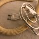Hebi cream Snake lamp Isao Hosoe for Valenti 1970