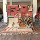 Handmade traditional carpet 250cm x 150cm Moroccan