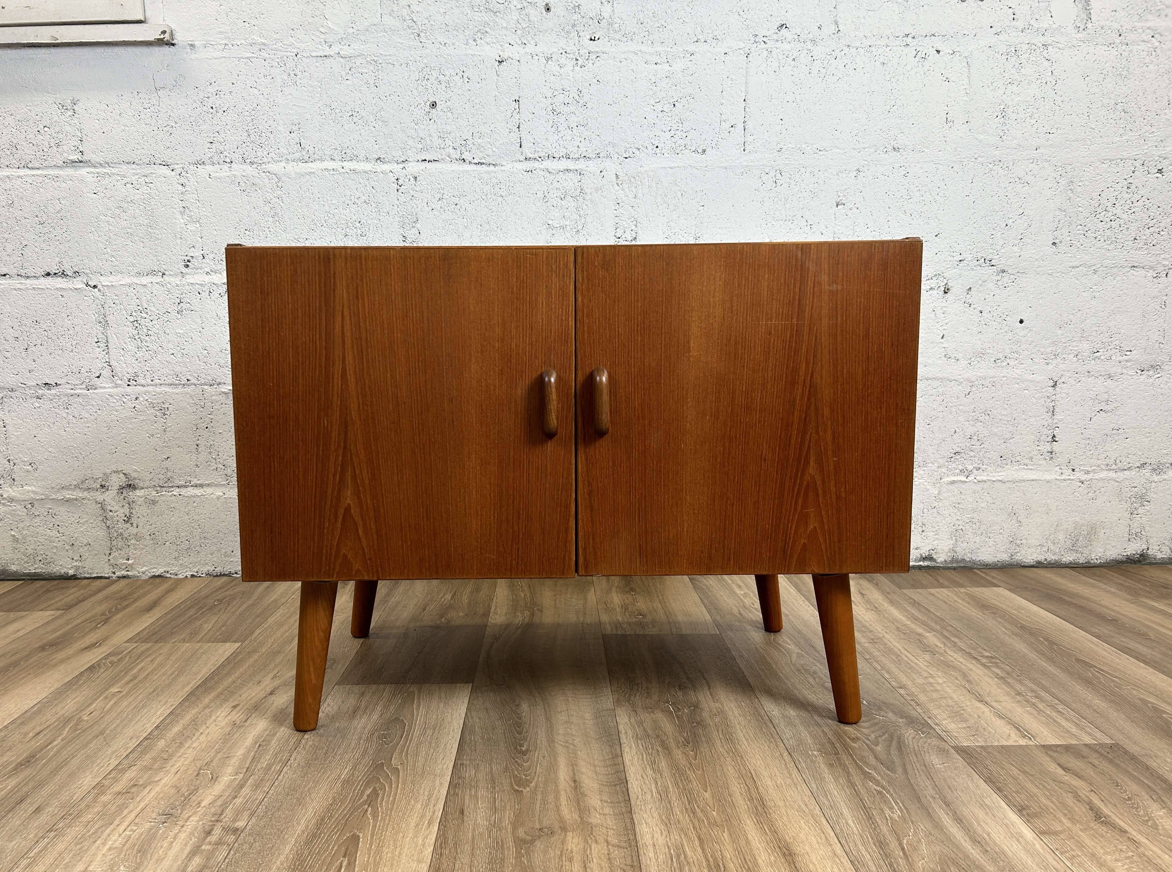 Vintage Scandinavian teak sideboard by Denka, 1960s