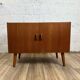 Vintage Scandinavian teak sideboard by Denka, 1960s