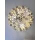 Luxury Huge Champagne E Fumè “Tronchi” Murano Glass Chandelier in Venini Style