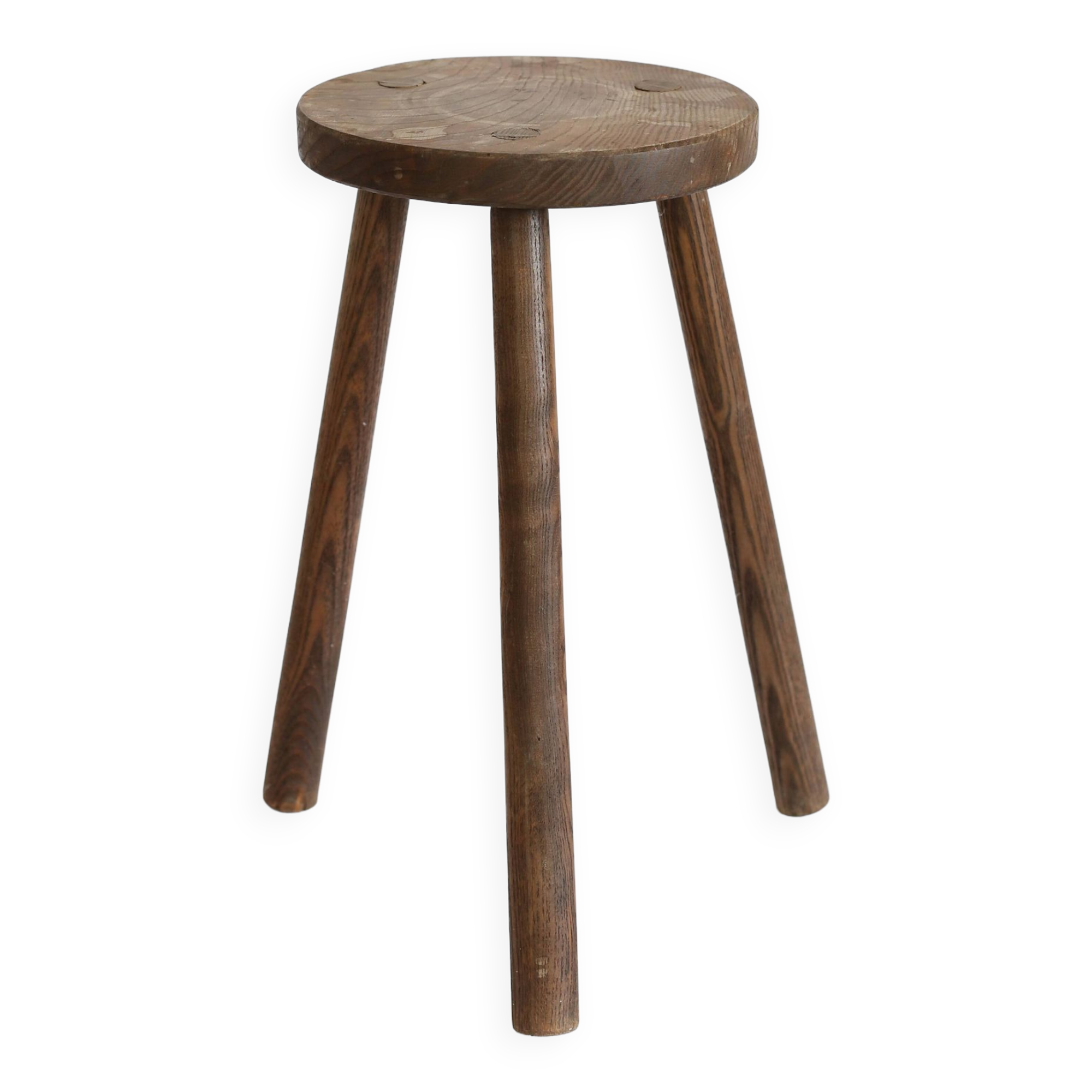 Wooden tripod stool