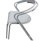 2 metal chairs