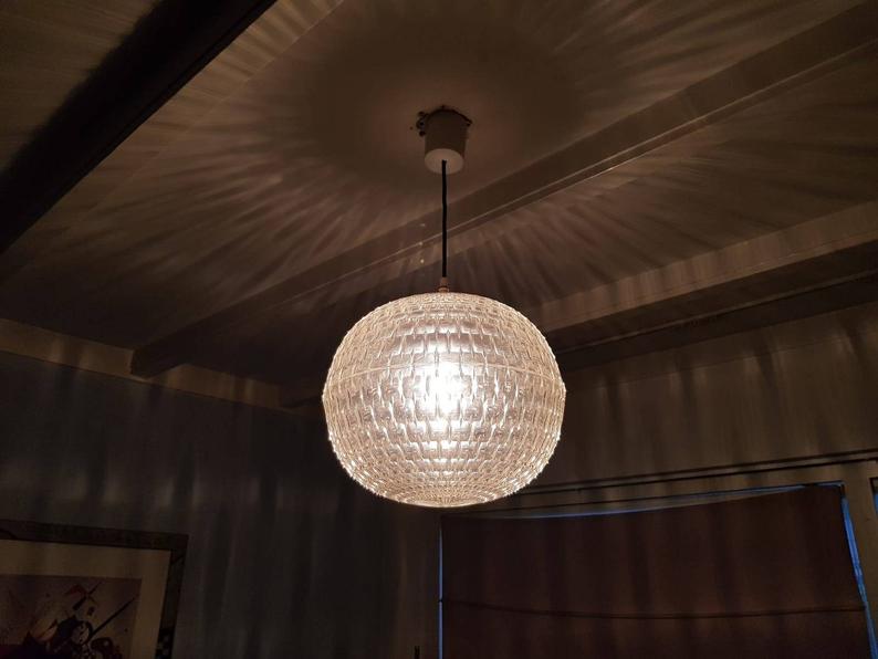 Plastic suspension Aloys Gangkofner 1970s