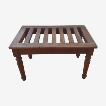 Wooden bench or luggage rack - vintage