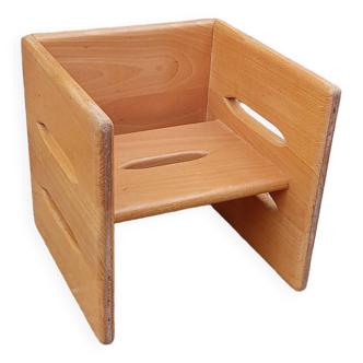 Chaise enfant vintage design danois scandinave
