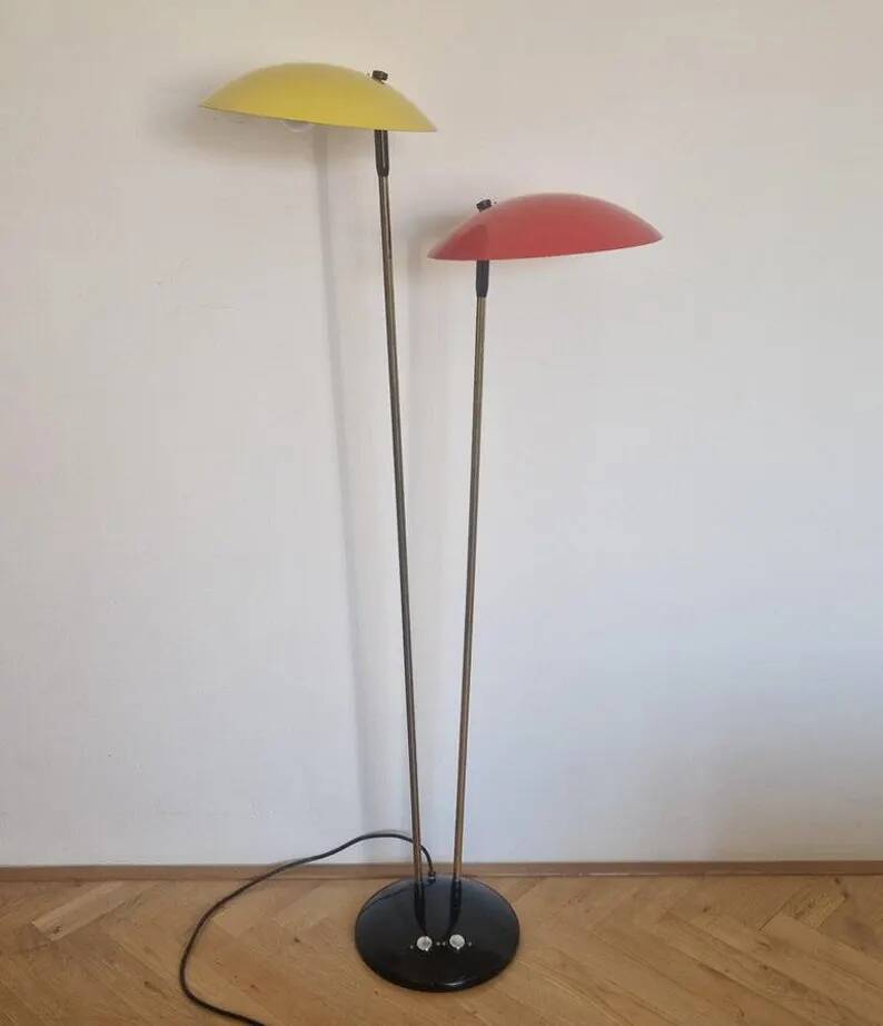 Lampe de sol Drukov très rare des années 1970