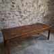 Table à manger de ferme française ancienne avec deux tiroirs | Chêne & pin | vers 1850–1900