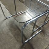 3 vintage nesting tables 70'S