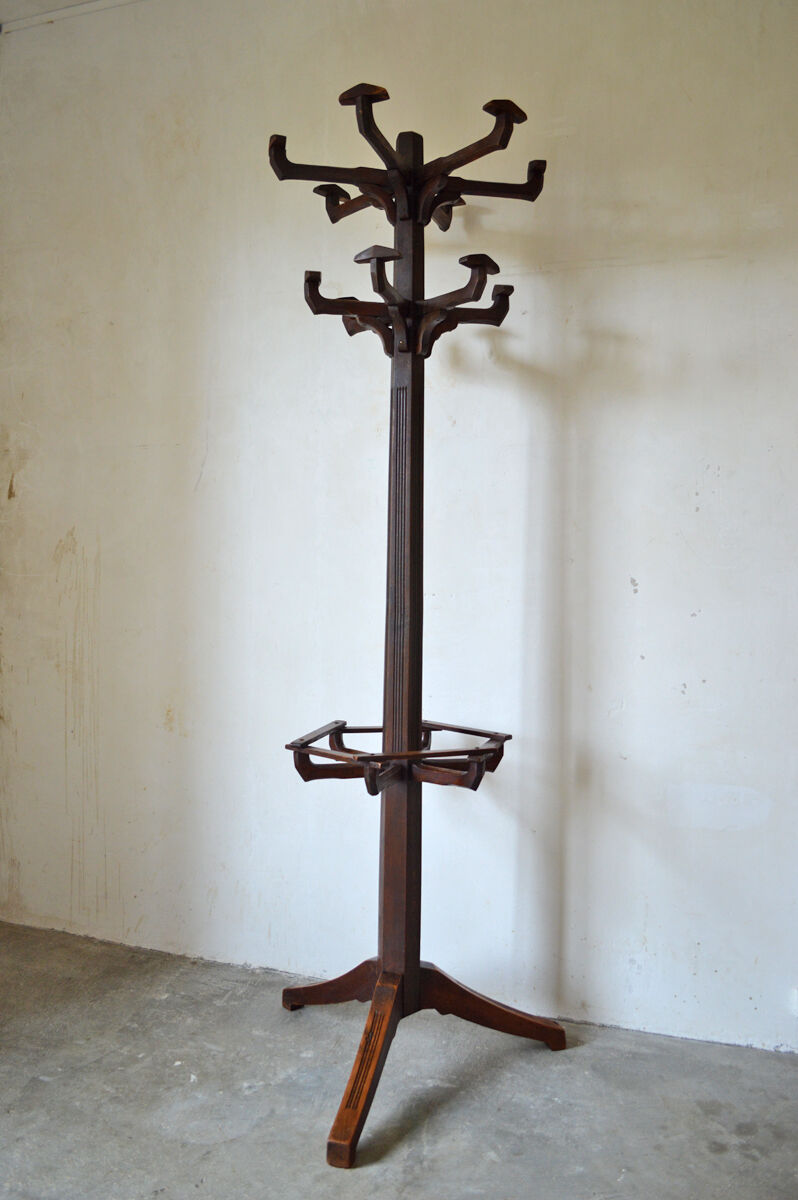 Art Nouveau coatrack 1910
