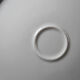 Large serving dish in fine white Limoges porcelain, vintage/antique.