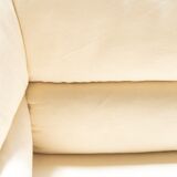 White sofa 2 places Molteni