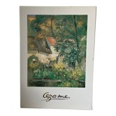 Museum poster reproduction of classical painting The House of Father Lacroix in Auvers by Cézanne