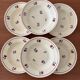 Set of 6 deep plates Badonviller model Jean – Antique crockery