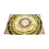 Tapis aux motifs psychédéliques en laine Italie années 70 155x220cm