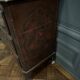 Chinese lacquer chest of drawers decorated with dragon late 19th century