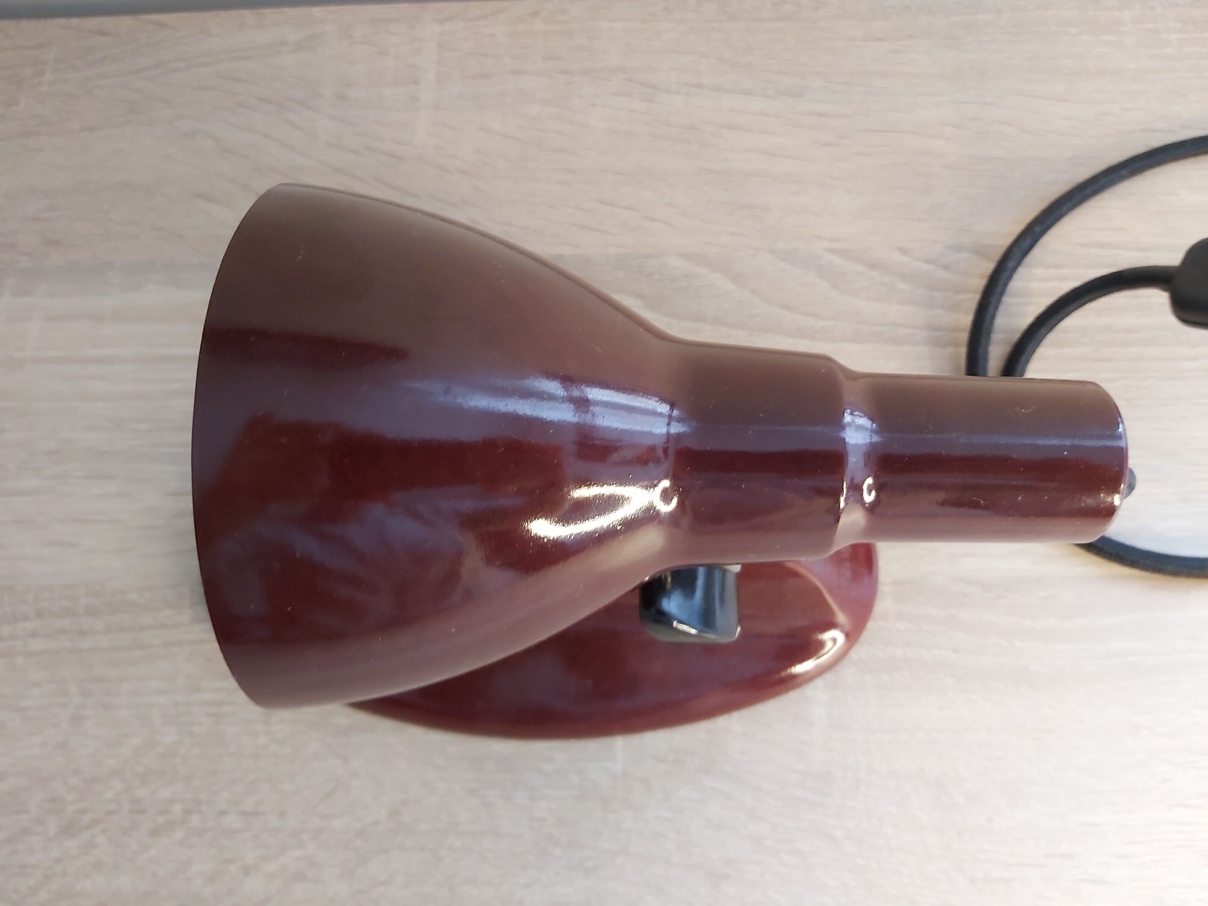 Pair of bakelite lamps 1950s