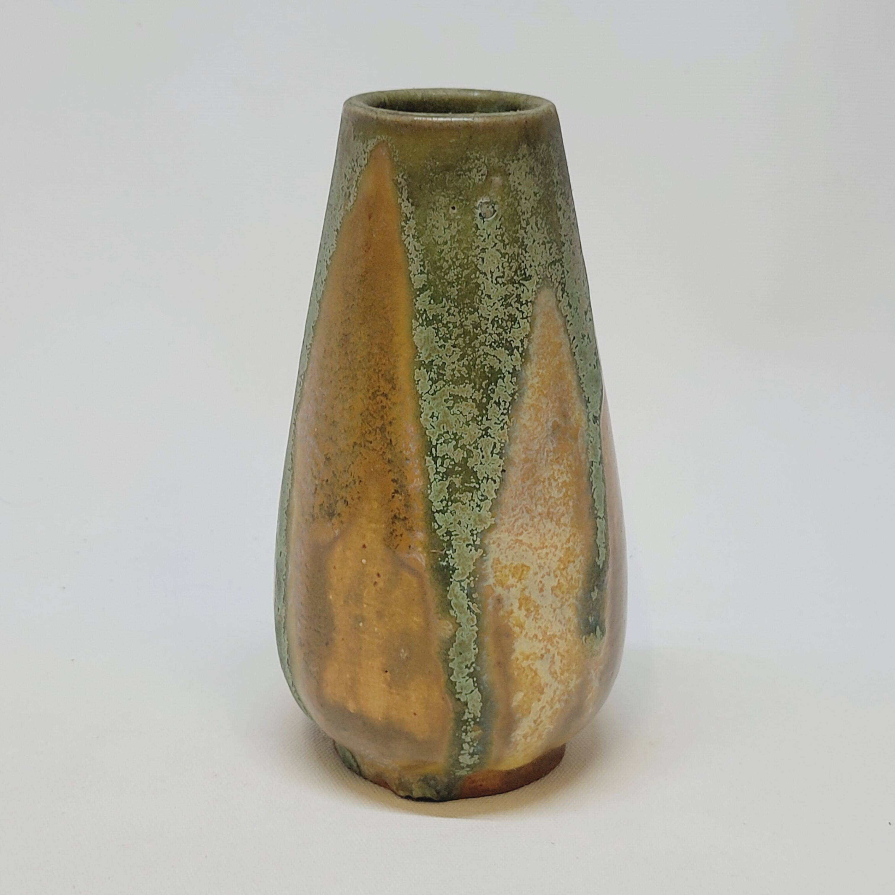 Enameled Stoneware Vase L'artisan L Artisan Pratique Art Nouveau Style Denbac