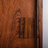 Mid-century rosewood sideboard with sliding doors from DR Mobler, 1960s