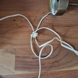 Hans Agne Jacobsson (1919-2009) - Brass and yellow tinted glass applique