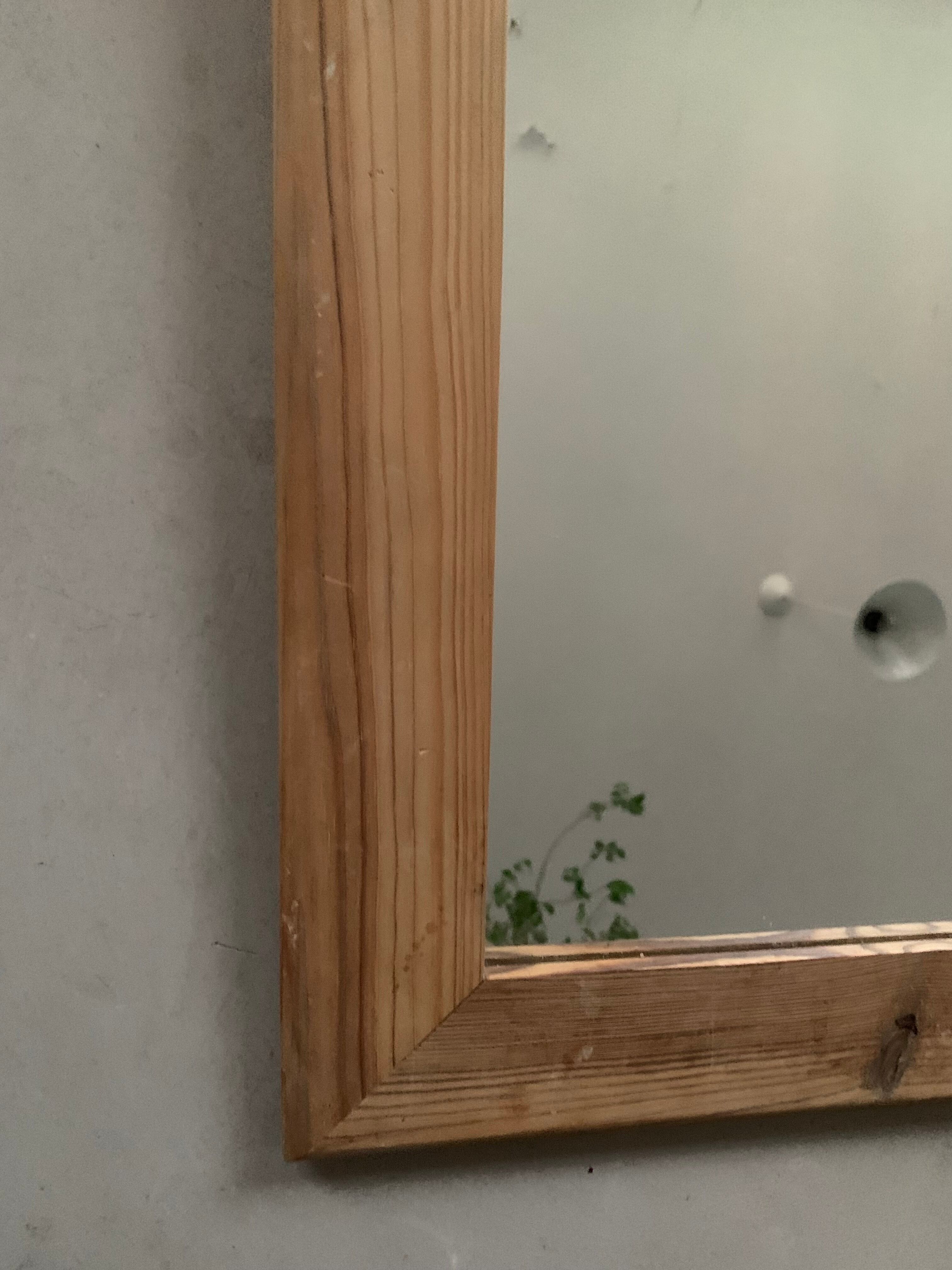 Wooden mirror Vintage habitat