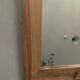 Miroir en bois Habitat vintage