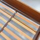 Carlström & Co vintage Scandinavian teak double bed from the 1960s