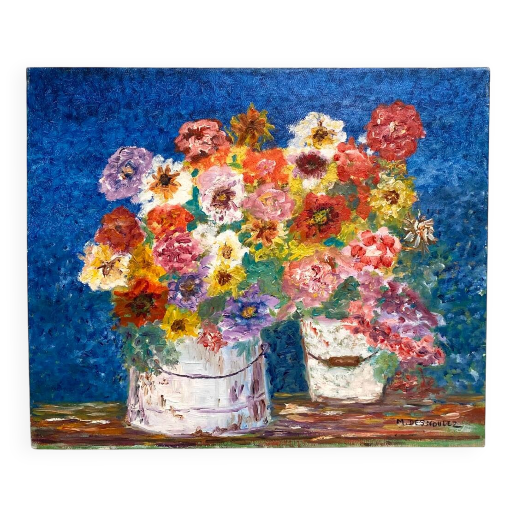 Vintage oil on canvas