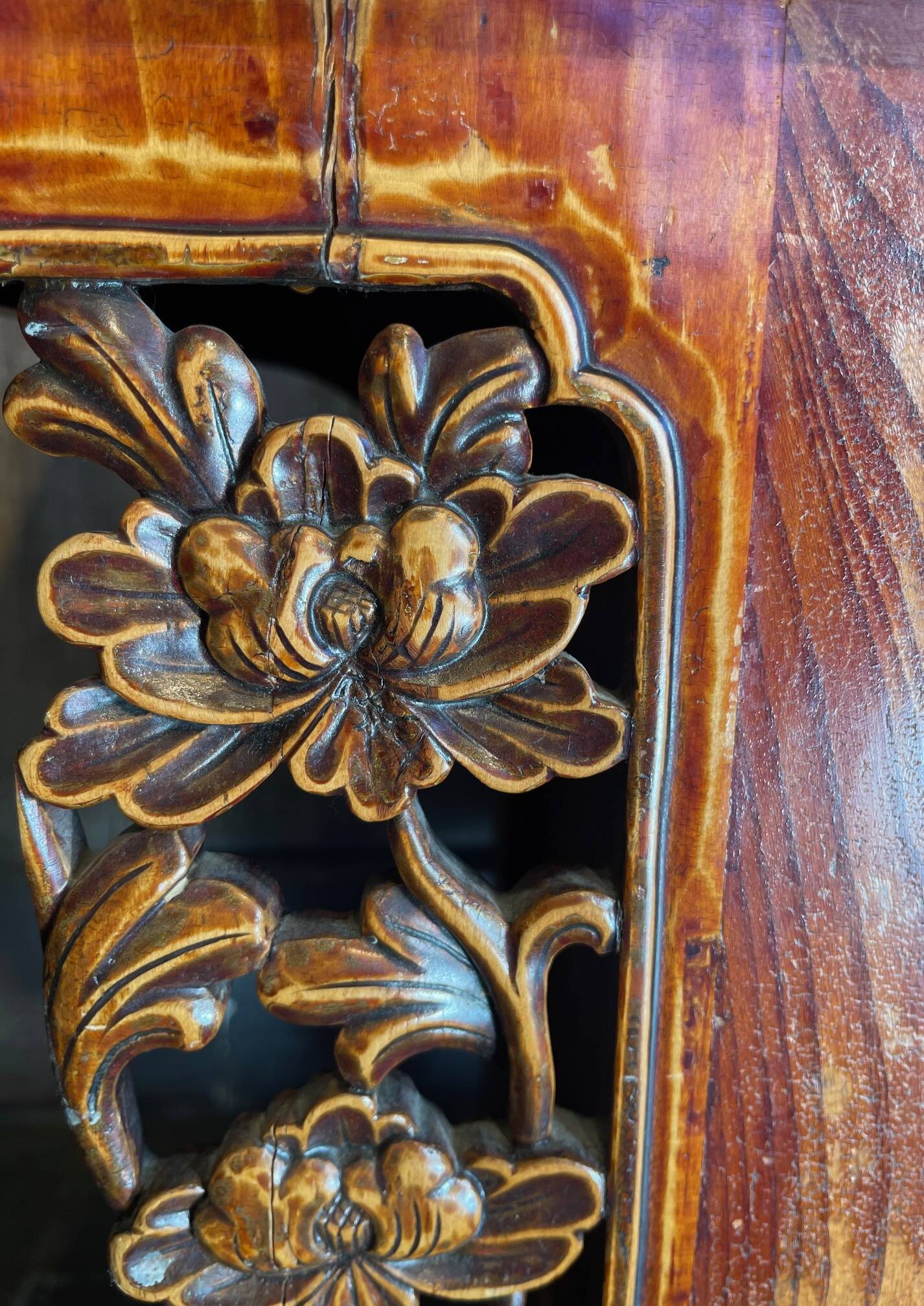 Meuble bas ancien chinois