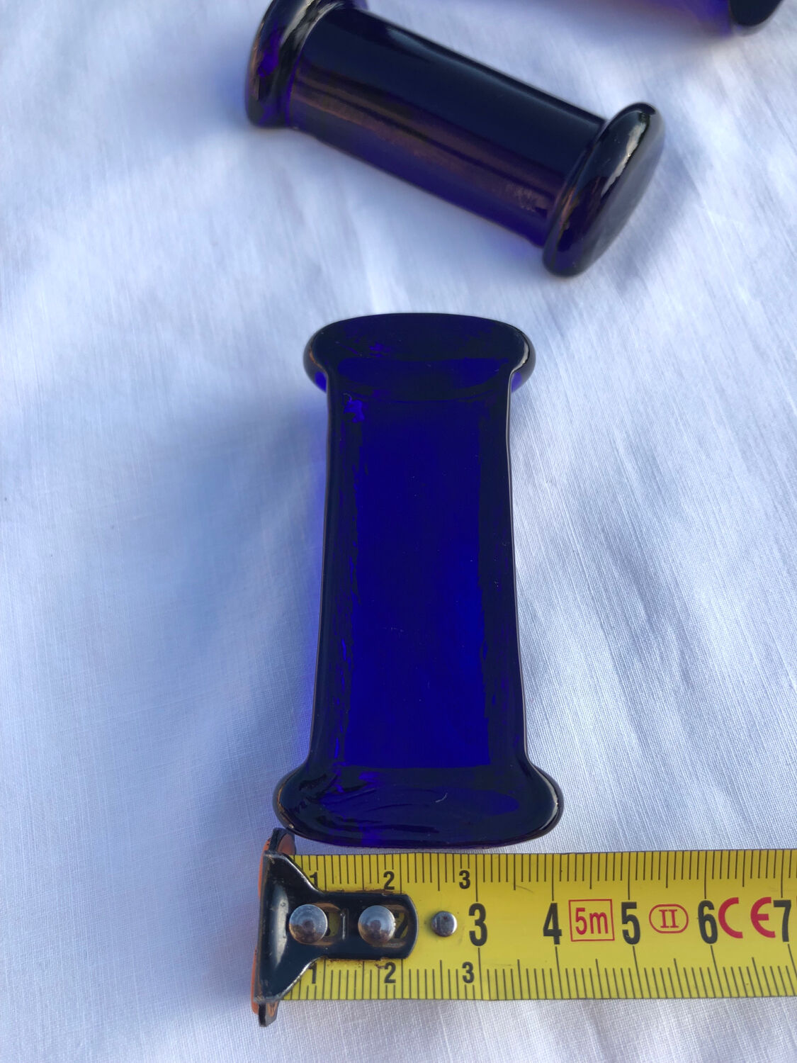 Set 6 glass knife holders