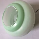 Green opaline ceiling lamp