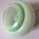 Green opaline ceiling lamp