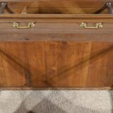 Table console en merisier, style Louis XVI, fin XIXème