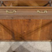 Table console en merisier, style Louis XVI, fin XIXème
