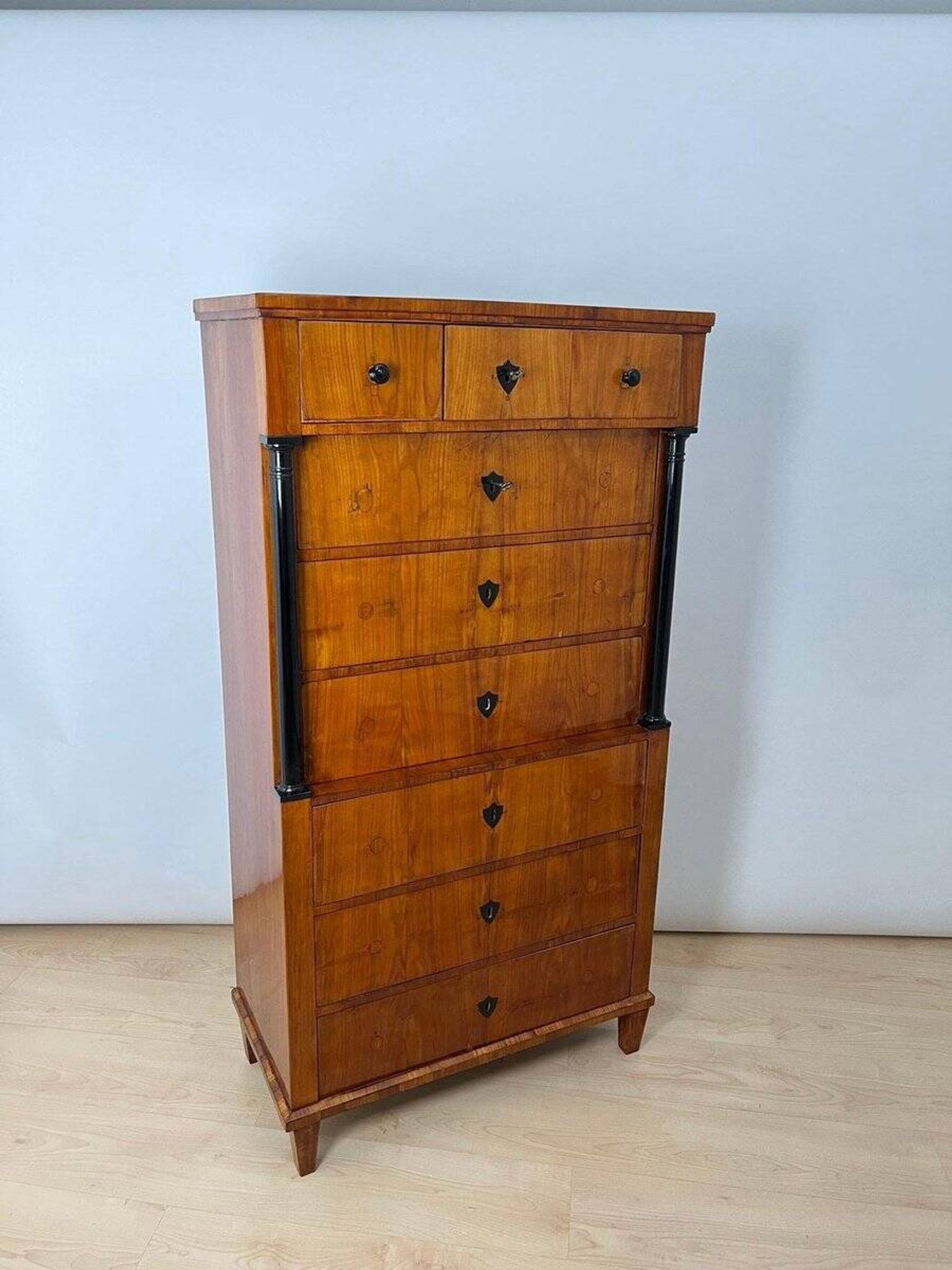 Biedermeier Chiffonier in Cherry Veneer, South Germany, 1830s