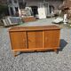 Vintage 3-door sideboard from the 60s in oak