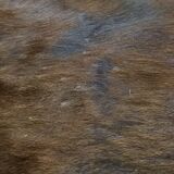 Vintage cow skin carpet, 140 cm x146 cm