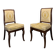Pair of Restoration period chairs with hock legs