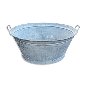 Bassine en zinc grand modèle 90 litres