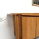 Enfilade galbée Maison Regain en orme massif, 1970