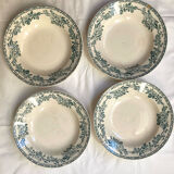 Assiettes terre de fer  Saint Amand et Homag