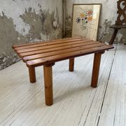 Table basse porte-bagages Rainer Daumiller