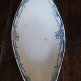 Blue Sarreguemines Vaucluse Ironstone Plate