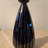 Art Deco vase in stamped enameled ceramic