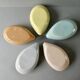 5 ceramic cups from the 50s, pastel tone