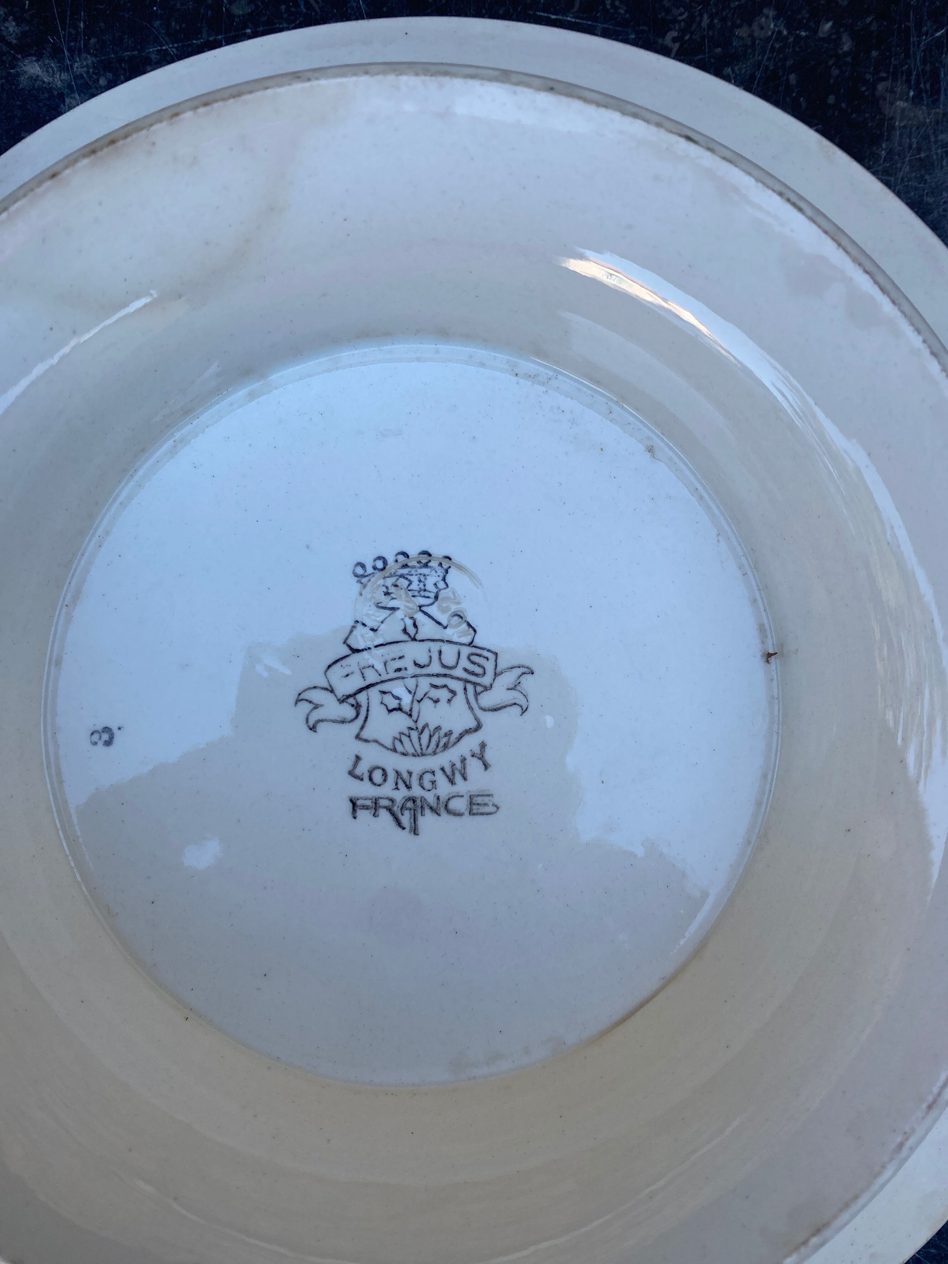 Longwy Frejus cake dishes