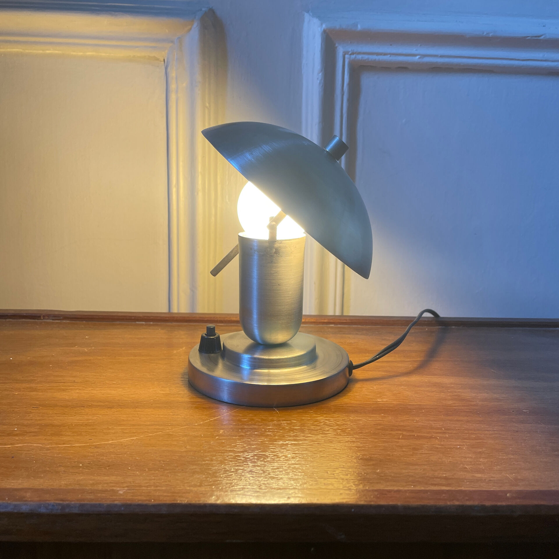 Small vintage mushroom lamp